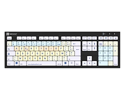 LogicKeyboard Dyslexie Keyboard Nero FR (PC) von LogicKeyboard