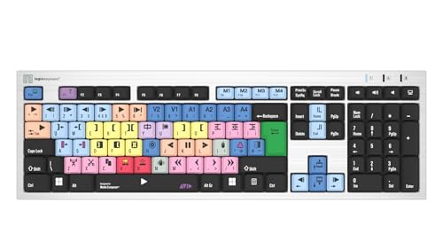 LogicKeyboard LKB-MCOM4-AJPU-UK Avid Media Composer Slim PC Tastatur, bunt LogicKeyboard LKB-MCOM4-AJPU-UK Avid Media Composer Slim PC Tastatur, bunt von LogicKeyboard