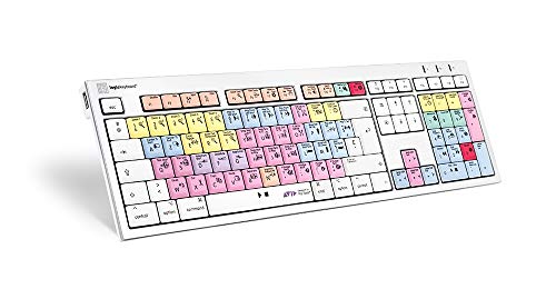 LogicKeyboard LKB-PT-CWMU-FR Tastatur, Avid Pro Tools ALBA FR, Mac Weiß/Bunt LogicKeyboard LKB-PT-CWMU-FR Tastatur, Avid Pro Tools ALBA FR, Mac Weiß/Bunt von LogicKeyboard