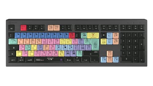 LogicKeyboard for Adobe Premiere Pro CC Astra 2 DE (Mac), QWERTZ Keyboard von LogicKeyboard