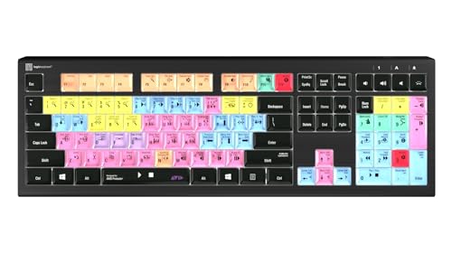 Logickeyboard "Astra2" Hintergrundbeleuchtung für das Komponieren in Avid Pro Tools unter Windows • p/n LKB-PT-A2PC-US von LogicKeyboard