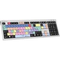 Logickeyboard Adobe Premiere Pro CC Kabelgebunden Tastatur Deutsch, QWERTZ Grau Multimediatasten, US von Logickeyboard