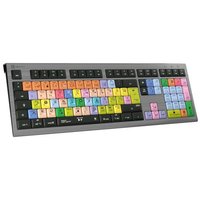 Logickeyboard Apple Logic Pro X2 Astra Kabelgebunden Tastatur Deutsch, QWERTZ Grau Multimediatasten, von Logickeyboard