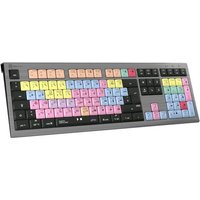 Logickeyboard Avid Pro Tools Astra Kabelgebunden Tastatur Deutsch, QWERTZ Grau Multimediatasten, USB von Logickeyboard