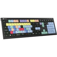 Logickeyboard Cubase/Nuendo Astra 2 Kabelgebunden Tastatur Deutsch, QWERTZ Schwarz Multimediatasten, von Logickeyboard