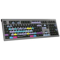 Logickeyboard Davinci Resolve Astra Kabelgebunden Tastatur Deutsch, QWERTZ Grau Multimediatasten, US von Logickeyboard
