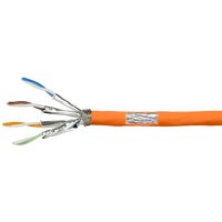 LOGILINK CAT.7 Netzwerkkabel CPV0058, Installation, AWG23, orange, 100 m von Logilink