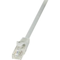 Logilink - CP1012U RJ45 Netzwerkkabel, Patchkabel cat 5e u/utp 0.25 m Grau 1 St. von Logilink