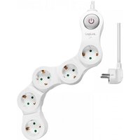 Ic intracom 057065-flexible 5-polige steckdosenleiste 1,5 meter von Logilink