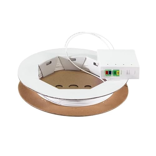 LOGILINK FTTH-Anschlussbox FB4LC50, 2X LCD/APC, mit 50 m Anschlusskabel LOGILINK FTTH-Anschlussbox FB4LC50, 2X LCD/APC, mit 50 m Anschlusskabel von Logilink