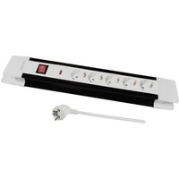Logilink - LPS211 Steckdosenleiste mit Schalter Schwarz, Weiß Schutzkontakt 1 St. von Logilink