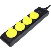 LPS212 Steckdosenleiste ohne Schalter Schwarz - Logilink von Logilink
