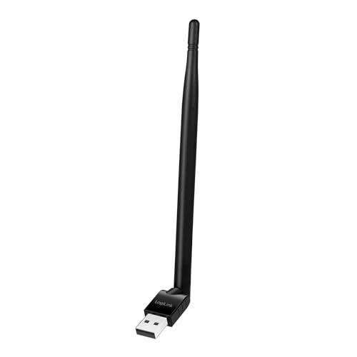 LogiLink BT0067 - BT 5.3 Adapter (USB 2.0) mit externer Antenne und bis zu 150m Reichweite von Logilink
