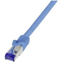 LogiLink C6A036S RJ45 CAT 6a S/FTP 1m Blau 1St. LogiLink C6A036S RJ45 CAT 6a S/FTP 1m Blau 1St. von Logilink