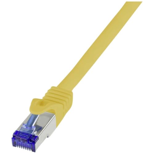 LogiLink C6A057S RJ45 CAT 6a S/FTP 2.00m Gelb 1St. von Logilink