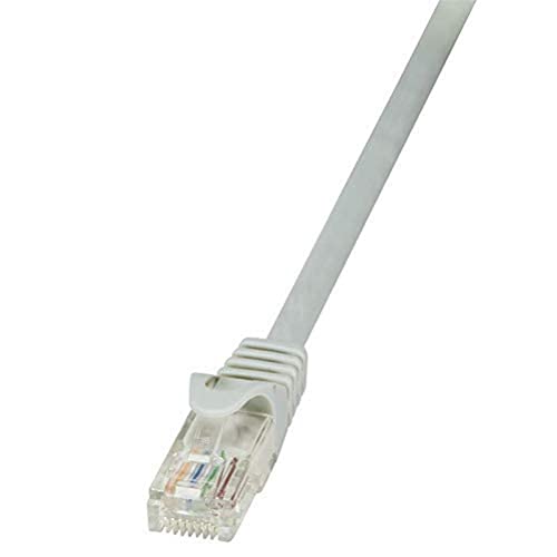 LogiLink CP1052U CAT5e UTP Patch Kabel AWG26 grau 2,00m, 5 Stück von Logilink