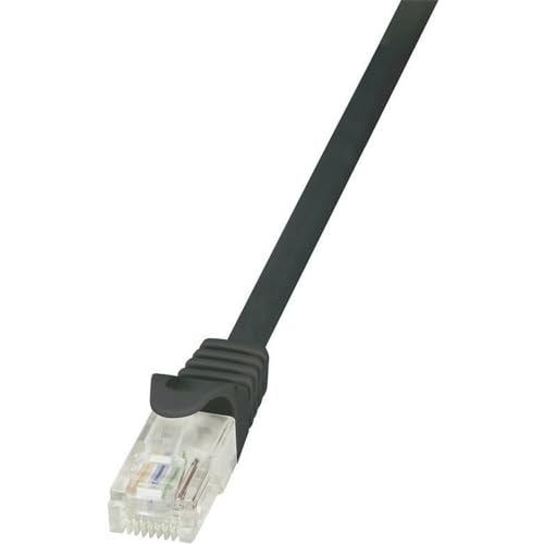 LogiLink CP1073U RJ45 Netzwerkkabel, Patchkabel CAT 5e U/UTP 5.00m Schwarz mit Rastnasenschutz, 3 Stück LogiLink CP1073U RJ45 Netzwerkkabel, Patchkabel CAT 5e U/UTP 5.00m Schwarz mit Rastnasenschutz, 3 Stück von Logilink