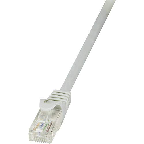 LogiLink CP1142U RJ45 Netzwerkkabel, Patchkabel CAT 5e U/UTP 50.00m Grau 1St. von Logilink