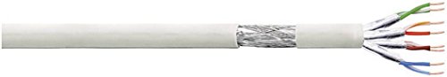 LogiLink CP2100S Patchkabel Kat.6 Cu S/FTP PrimeLine aus PVC in grau 100m LogiLink CP2100S Patchkabel Kat.6 Cu S/FTP PrimeLine aus PVC in grau 100m von Logilink