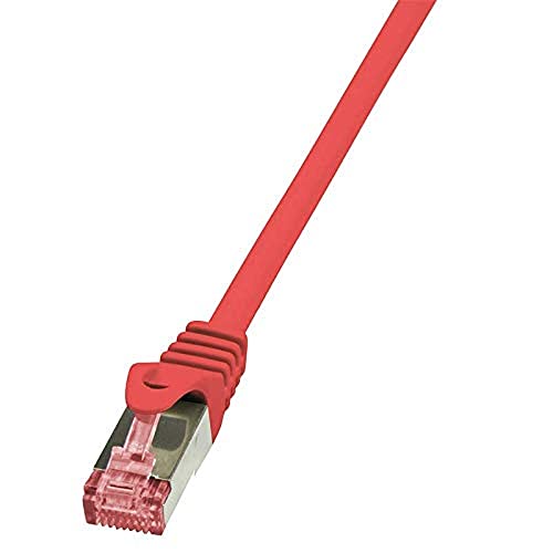 LogiLink CQ2064S Cat6 S/FTP Patch Kabel PrimeLine AWG27 PIMF LSZH Rot 3, 00m von Logilink
