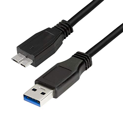 LogiLink CU0026 USB 3.0 zu Micro-B Anschlusskabel schwarz, 1 Meter von Logilink