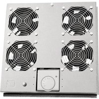 LogiLink FAS122G 19 Zoll 4 x Netzwerkschrank-Lüfter Grau von Logilink