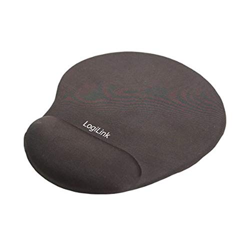 LogiLink ID0027 - Mauspad mit Silikon Gel Handauflage, schwarz von Logilink