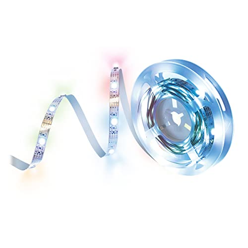 LogiLink LED007 - RGB-LED-Band mit Fernbedienung (16 Farben, 4 Lichtmodi), selbstklebend, 3 m von Logilink