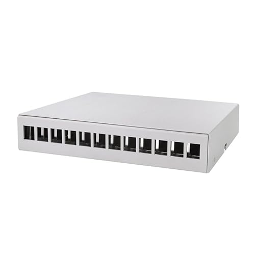 LogiLink NP0094 Netzwerk-Anschlussdose, Grau, 232 mm x 112,5 mm x 45,2 mm Abmessungen von Logilink