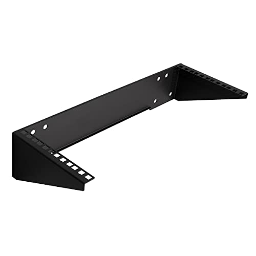 LogiLink Professional - 19" vertikale Wandhalterung/Untertischhalterung, 4 HE, schwarz LogiLink Professional - 19" vertikale Wandhalterung/Untertischhalterung, 4 HE, schwarz von Logilink