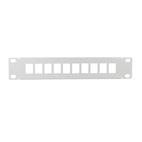 LogiLink Professional ACT107 Keystone Patch Panel lichtgrau von Logilink