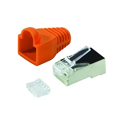 LogiLink Professional MP0022O RJ45 Stecker Kat.6 orange von Logilink