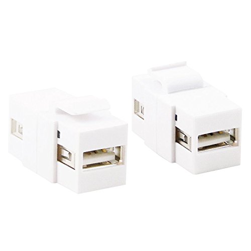 LogiLink Professional NK0013 Keystone Verbinder USB 2.0 weiß LogiLink Professional NK0013 Keystone Verbinder USB 2.0 weiß von Logilink