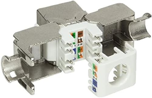 LogiLink Professional NK4001 Keystone Modul Kat.6A, Klasse EA grau LogiLink Professional NK4001 Keystone Modul Kat.6A, Klasse EA grau von Logilink