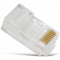 RJ45-Modularstecker cat 5e MP0002 Stecker, gerade Pole: 8P8C Transparent 100 St. - Logilink RJ45-Modularstecker cat 5e MP0002 Stecker, gerade Pole: 8P8C Transparent 100 St. - Logilink von Logilink