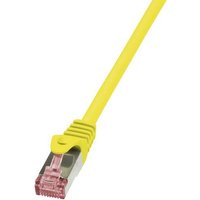 LogiLink CQ2067S RJ45 Netzwerkkabel, Patchkabel CAT 6 S/FTP 3.00m Gelb Flammwidrig, mit Rastnasensch LogiLink CQ2067S RJ45 Netzwerkkabel, Patchkabel CAT 6 S/FTP 3.00m Gelb Flammwidrig, mit Rastnasensch von Logilink
