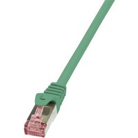 LogiLink RJ45 CQ2065S Netzwerkkabel, Patchkabel CAT 6 S/FTP 3.00m Grün Flammwidrig, mit Rastnasensc LogiLink RJ45 CQ2065S Netzwerkkabel, Patchkabel CAT 6 S/FTP 3.00m Grün Flammwidrig, mit Rastnasensc von Logilink