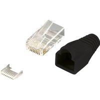 LogiLink RJ45-Steckverbinder CAT 6, ungeschirmt Stecker, gerade Pole: 8P8C MP0024 Schwarz MP0024 100 LogiLink RJ45-Steckverbinder CAT 6, ungeschirmt Stecker, gerade Pole: 8P8C MP0024 Schwarz MP0024 100 von Logilink