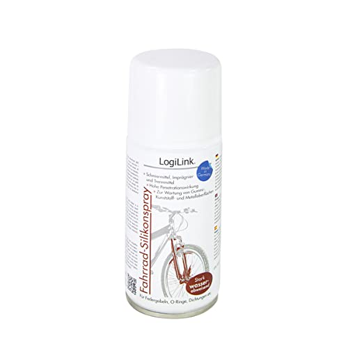 LogiLink RP0021 - Silikonspray für Fahrräder, 150 ml von Logilink