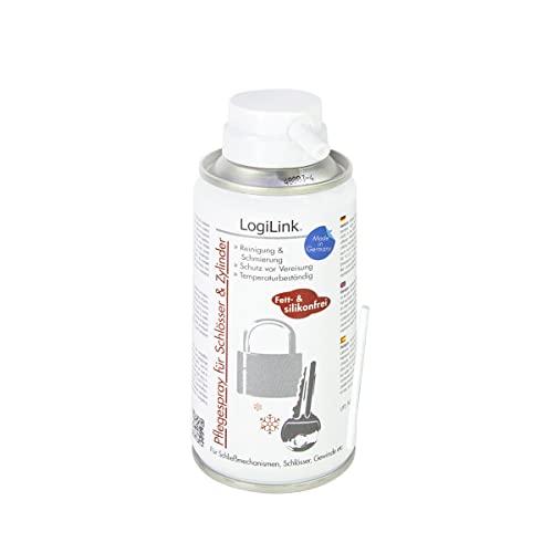 LogiLink RP0023 - Pflegespray für Schlösser und Zylinder, 150 ml von Logilink