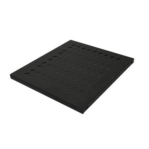 LogiLink SF1F85B - 19" Fachboden (1 HE) für Stand-, Serverschränke mit 1000mmTiefe, max. 50kg Tragkraft, Schwarz von Logilink