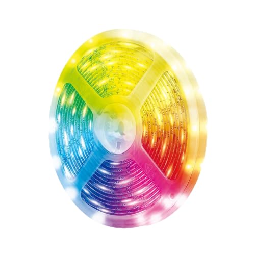 LogiLink SH0127 - Wi-Fi Smart Home RGB+W-LED-Band, selbstklebend, 300 lm, Tuya kompatibel, unterstützt Amazon Alexa und Google Home, 5 m LogiLink SH0127 - Wi-Fi Smart Home RGB+W-LED-Band, selbstklebend, 300 lm, Tuya kompatibel, unterstützt Amazon Alexa und Google Home, 5 m von Logilink