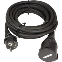 LogiLink LPS102 Strom Verlängerungskabel Schwarz 5.00 m H07RN-F 3G 1,5 mm² für Außenbereich geeign von Logilink