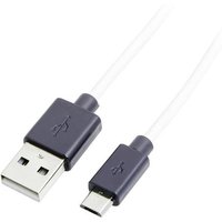 LogiLink USB-Kabel USB 2.0 USB-A Stecker, USB-Micro-B Stecker 1.80m Schwarz LogiLink USB-Kabel USB 2.0 USB-A Stecker, USB-Micro-B Stecker 1.80m Schwarz von Logilink