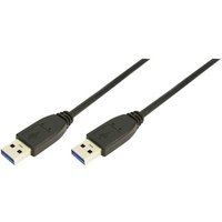 LogiLink USB-Kabel USB 3.2 Gen1 (USB 3.0 / USB 3.1 Gen1) USB-A Stecker, USB-A Stecker 1.00m Schwarz LogiLink USB-Kabel USB 3.2 Gen1 (USB 3.0 / USB 3.1 Gen1) USB-A Stecker, USB-A Stecker 1.00m Schwarz von Logilink