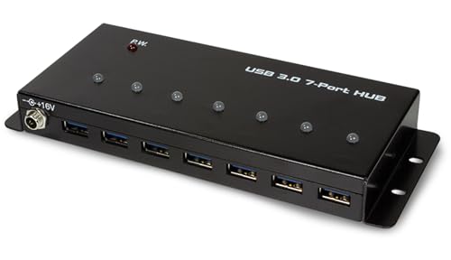 LogiLink - USB 3.0 Hub, 7-Ports, Industrieausführung von Logilink