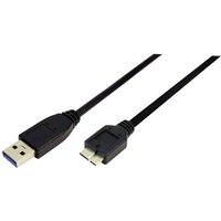 LogiLink USB-Kabel USB 3.2 Gen1 (USB 3.0 / USB 3.1 Gen1) USB-A Stecker, USB-Micro-B 3.0 Stecker 0.60 von Logilink