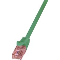 CQ2035U RJ45 Netzwerkkabel, Patchkabel cat 6 u/utp 1.00 m Grün Flammwidrig, mit Rastnasensc - Logilink CQ2035U RJ45 Netzwerkkabel, Patchkabel cat 6 u/utp 1.00 m Grün Flammwidrig, mit Rastnasensc - Logilink von Logilink