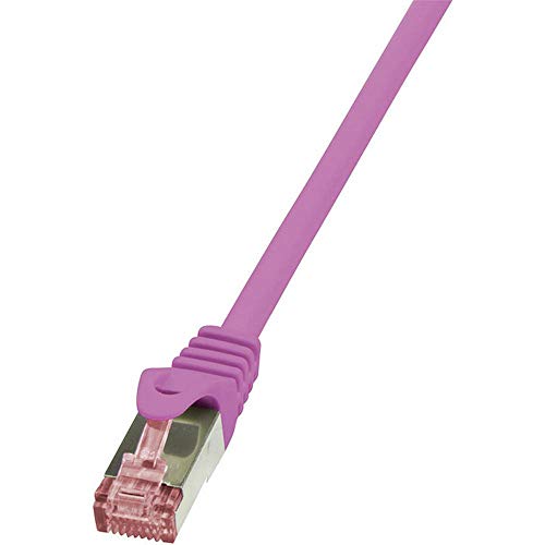 Logilink CQ2059S CAT6 S/FTP Patch Kabel PrimeLine AWG27 PIMF LSZH pink 2,00m von Logilink