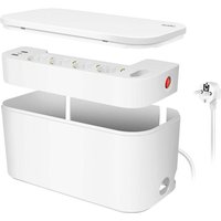 Logilink - Kabelbox - Kabelversteck mit Abzweigdose + USB-A/USB-C-Aufladung. Weiß Logilink - Kabelbox - Kabelversteck mit Abzweigdose + USB-A/USB-C-Aufladung. Weiß von Logilink